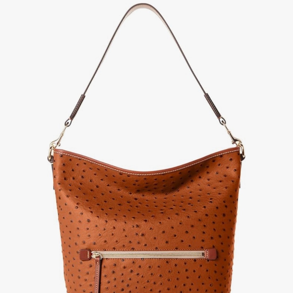 Dooney & bourke ostrich purse new w/tags